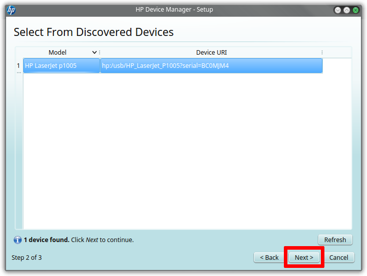 Select Device